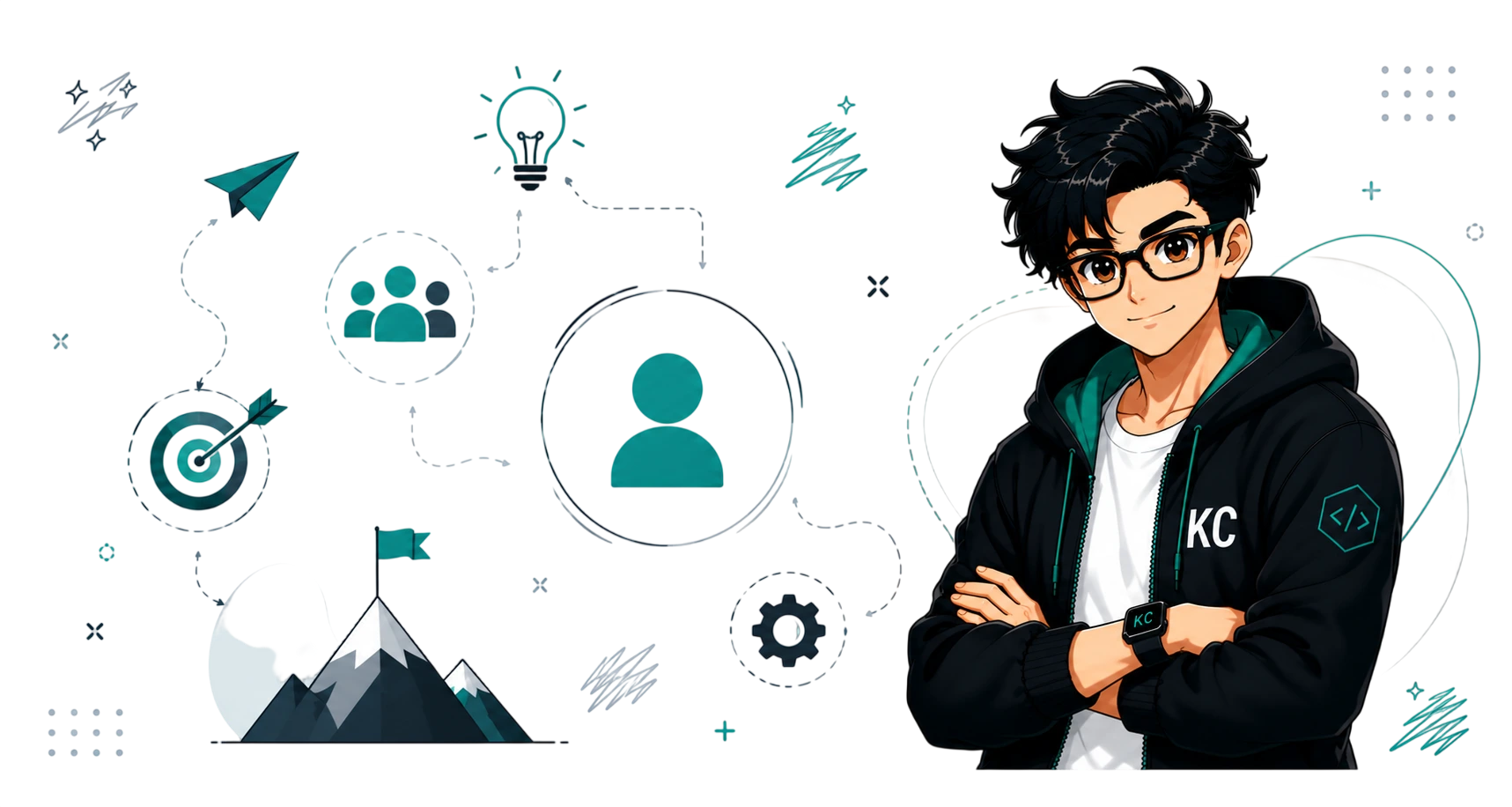 About Kennedy Chokkalingam dedicated full-stack developer hero background